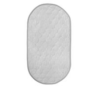 TOYANDONA Portable Diaper Changing Pad Waterproof and Washable with Rapid Moisture Absorption, Oval Shape Cotton and Polyester Material for Nursery and Home Use