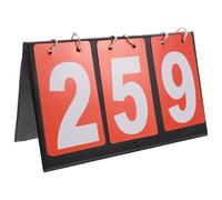 TOYANDONA Portable, Display Scoreboard for Score Three-digit Flip with Convenient Operation and Sturdy Cloth, Metal, Cardboard Material Football Different Sports Scenarios Multi-sport