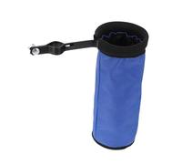 TOYANDONA Portable Drumstick Storage Barrel Single Screw, Blue Drum Stick Holder Case, Compatible for Drum Kit and Jazz Drummers, Sturdy Drumstick Container for Music Practice and Performance