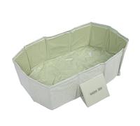 TOYANDONA Portable Folding Bath Tub for Newborn Boy Girl Multifunctional Indoor Water Play Bathtub Easy to Clean and Store for Bathing