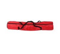 TOYANDONA Portable Folding Chair Storage Case with Oxford Fabric and Shoulder Strap, Quick and Tidy Storage Bag for Outdoor Camping and Cycling, Red Camp Chair Carry Bag with Dual Zipper