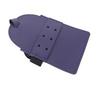 TOYANDONA Portable Golf Tee Storage Bag with Belt Clip Fake Leather Organizer for Outdoor Golfing Trips Compact Golf Tee Carrier for Easy Identification and Protection