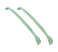TOYANDONA Portable Handheld Back Scratcher and Massager for Itch Relief and Body Relaxation, with 27 Beads 2pcs Lightweight Plastic Tool Suitable for Back and Legs, for Men the Elderly