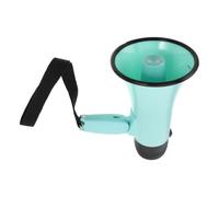 TOYANDONA Portable Megaphone with Voice Amplifier and Volume Control, Ergonomically Shaped Abs Body, Extended Battery Life, Compact Size for Cheerleading and Outdoor Sports Events in Light