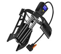 TOYANDONA Portable Mini Digital Display Foot Pump for Bicycle Motorcycle Electric Car High Voltage Air Compressor for Quick Inflation of Balls Inflatable Supplies