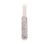 TOYANDONA Portable Mushroom Sponge Makeup Applicator Concealer Blending Brush with Rhinestone Handle Pink Compact Beauty Tool for Face Makeup