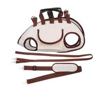 TOYANDONA Portable Pet Carry Backpack for Small and Medium Dogs Cats Breathable Dog Lift Harness with Full Body Support and Adjustable Shoulder Straps Secure Crossbody Sling Carrier for