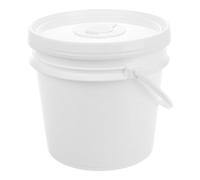 TOYANDONA Portable Plastic Wipes Dispenser Bucket with Lid and Sturdy Handle for Wipes and Wet Tissues 5l Capacity for Families and Car Use