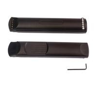 TOYANDONA Portable Pocket Guitar Finger Exerciser Trainer Ergonomic Chord Practice Tool for Beginners Lightweight Design to Finger Force and Playing Speed Black Six-fret Compact Instrument
