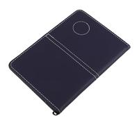 TOYANDONA Portable PU Leather Golf Scorecard Book Holder Yardage Organizer Pocket Golf Scorebook Journal for Course Play and Score Recording