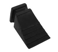 TOYANDONA Portable Rubber Car Wheel Chock for Garage Parking Heavy Duty Anti-skid Tire Stopper Blocks for Rv Trailer Truck Stable Vehicle Wheel Stop Pads for Asphalt Gravel Surfaces