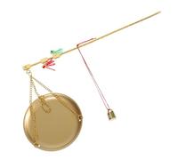 TOYANDONA Portable Scale Handheld Scale 100g Golden Galvanized Easy to Use for Traditional Chinese Medicine and Tea