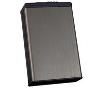 TOYANDONA Portable Small Cigarette Case with Sliding Lid, Plastic Material, Stylish and Practical Design Protects Cigarettes from Breaking and Bending, for Men the Go