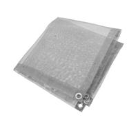 TOYANDONA Portable Stainless Steel Fire Mesh Screen for Camping Grill Outdoor Fire Pit Replacement Even Heat Distribution for Bbq Cooking and Campfire Use Medium Grey