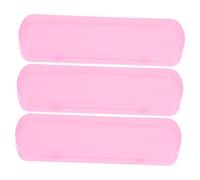 TOYANDONA Portable Toothbrush Storage Cases with Multi-Compartment Toothpaste Box Sturdy Holder for Outdoor Adventures and Business Travel