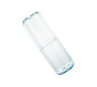 TOYANDONA Portable Travel Toothbrush Holder Cup with Lid, Blue Multifunctional Wash Storage Cup for Outdoor and Camping Use