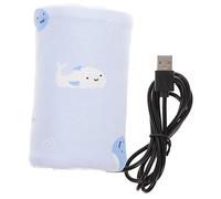 TOYANDONA Portable USB Warmer Breastmilk Heater for Newborns Efficient Heating Go Feeding Compatible All Standard Bottles