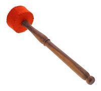 TOYANDONA Portable Wooden Singing Bowl Mallet Meditation Tool for Relaxation Tibetan Sound Bowl Accessory for Yoga and Chanting Lightweight and Design