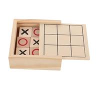 TOYANDONA Portable Wooden Toe Board Game for Families Lightweight Puzzle for Travel Backyard and Social Gatherings Encourages Group Play and Early Learning