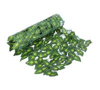 TOYANDONA Privacy Fence Screen Artificial Leaf Net, Green Artificial Leaf Hedge, Plastic and Cloth, for Gardens and Yards, Waterproof, Does Not Fade
