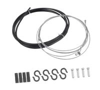 TOYANDONA Professional Bike Brake Cable Set Durable Galvanized Brake Lines for Mountain and Road Bikes with High Tension Strength Easy to Install