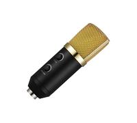 TOYANDONA Professional Condenser Microphone with Stand Singing and Broadcasting Recording Studio Mic with Angle Adjustment and Echo Function