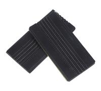 TOYANDONA Professional Drum Pedal Non-slip Foot Pads 1 Pair Bass Drum Pedal Guards Rubber Anti-move Pads
