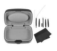 TOYANDONA Professional Hearing Aid Cleaning Kit Portable Wax Cleaning Tools with Brush and Vent Cleaner for Daily Hearing Aid Maintenance and Care Set