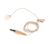 TOYANDONA Professional Lavalier Microphone Omnidirectional Clip-on Mic for Interviews Vlogging Recording Portable 3-pin Xlr Design Compact Interview Device