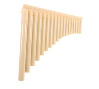 TOYANDONA Professional Panpipes Instrument with 18 Pipes Abs Plastic Lightweight Design, for Boys and Girls Use Learning Panpipe and Graduation Festival Gift to Improve Vital Capacity