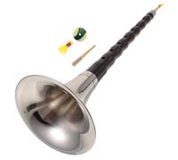 TOYANDONA Professional Suona Wind Instrument for Beginners Ethnic Chinese Musical Instrument in D Key with Reed Lightweight and Craft for Practice and Performance Random Color