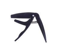 TOYANDONA Professional Ukulele Capo Zinc Alloy Quick Release Clamp Spring Loaded for Acoustic Ukelele Tuning Black Accessory for Beginners and Experts
