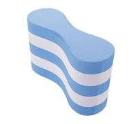 TOYANDONA Pull Buoy Leg Float Eva Swimming Training Aid for Adults Upper Body Strength Swim Board Lightweight Blue White Float for Pool Exercises and Beginner Swim Practice