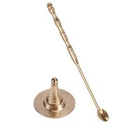 TOYANDONA Pure Copper Cone Incense Mold DIY Fragrance Tool with Spoon Handmade Press Mold for Home Office Yoga Temple Portable and Lightweight Incense Cone Making Accessory