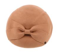TOYANDONA Pure Wool Ladies Beret Hat Adjustable Winter Warm Cap Women S French Beret Inspired by Hepburn Vintage Style for Parties Banquets and Gatherings Khaki