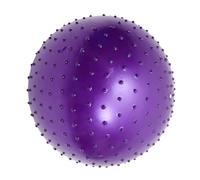 TOYANDONA Purple Sensory Massage Yoga Ball with Particle Surface for Muscle Stability and Core Workout Lightweight Exercise Ball for Pregnant Women and Athletes at Home Gym