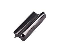 TOYANDONA R55a Stainless Steel Slide Bar for Hawaii Guitar Black Lap Slide Stick Suitable for Electric Guitar and Bass