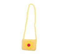 TOYANDONA Rabbit Bag Decor Mini Pet Costume Accessory Yellow Woolen Yarn Bunny Bag for Dogs and Cats Adorable Pet Clothing Decor Lightweight and Durable Design for Parties and Daily Wear