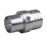 TOYANDONA Radiator Hose Coupler with Npt Port Steam Tube Adapter to Barb Splice Connector for Water Passage Easy Installation Vehicle Hose Fitting