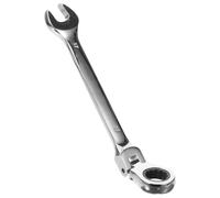 TOYANDONA Ratcheting Open End Spanner 17mm Double Head Steel Wrench