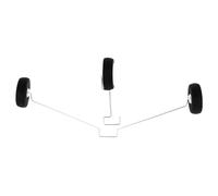 TOYANDONA Rc Airplane Landing Gear Set with Front Wheels Main Gear Replacement for Beginner Remote Control Model Aircraft Tripod Support