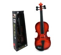 TOYANDONA Real Strings Simulation Violin Toy for Boys and Girls Educational Musical Instrument for Beginners Bow and Strings for Learning Classical Music Random Color