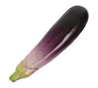TOYANDONA Realistic Artificial Eggplant Vegetable Model for Display Lifelike Faux Food Prop for Indoor Decor Simulation Vegetable for Shop Kitchen Photo Scenes
