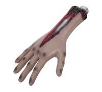 TOYANDONA Realistic Bloody Broken Arm Prop for Haunted House Parties Scary PU Body Parts for Creepy Wall Decor and April Fool Tricks