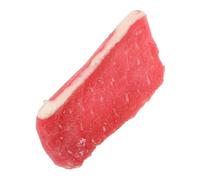 TOYANDONA Realistic Fake Pork Slice Model Artificial Meat Prop for Kitchen Play Early Childhood Display Home Decoration Restaurant Decor