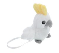 TOYANDONA Realistic Plush Pirate Parrot Shoulder Prop for Soft Simulated Bird Accessory for Halloween Costume Festival Party Detailed Craftsmanship and Comfortable Wear