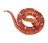 TOYANDONA Realistic Plush Snake Stuffed Animal Medium Soft Snake Plushie for Halloween Party Prank and Jungle Decor with Detailed Texture Safe Material