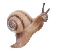 TOYANDONA Realistic Simulation Snail Figurine Plastic Snail Shaped Miniature Statue for Plant Pot Decoration Educational to Cultivate Cognition and Develop Intelligence in Garden or Party