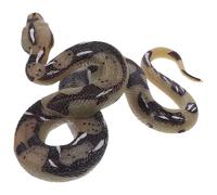 TOYANDONA Realistic Snake Toy High Simulation Rubber Fake Snake Python Model for Garden Props and Halloween Tricky Creepy Prank