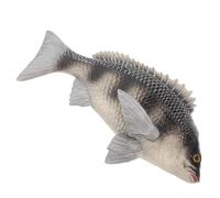 TOYANDONA Realistic Solid Animal Model Decorative Fish for Educational Cognitive Desktop Ornament with Fine Workmanship and Texture